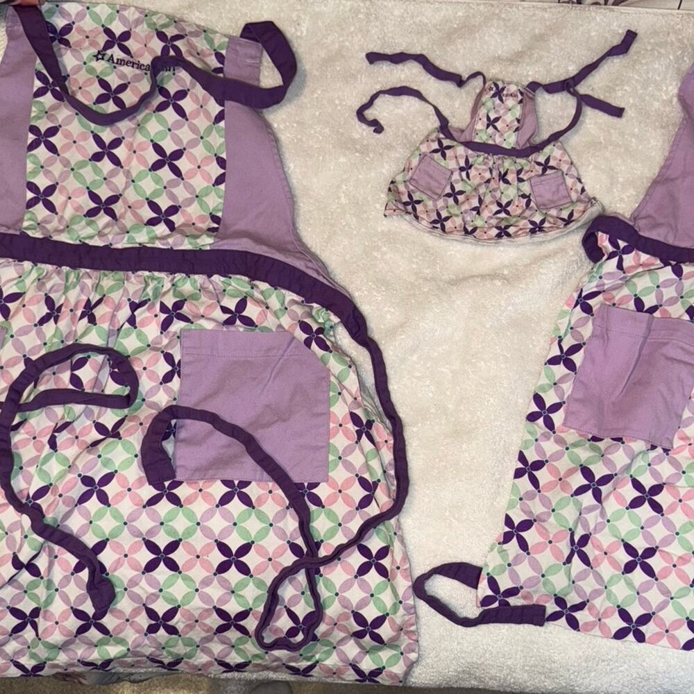 Mommy and me and doll aprons